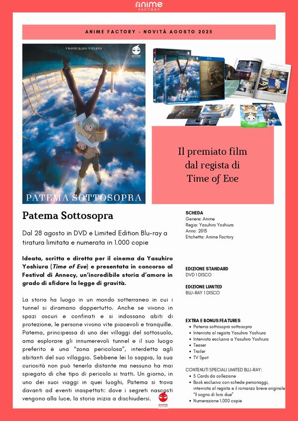 Patema Sottosopra